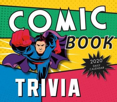 Cover for Sellers Publishing · Comic Book Trivia 2020 Calendar - Sellers (Paperback Book) (2019)