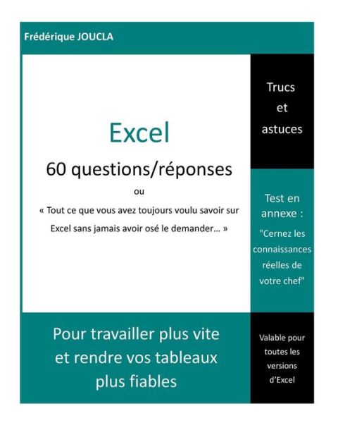 Cover for Frederique Joucla · Excel - 60 questions / reponses (Paperback Book) (2017)