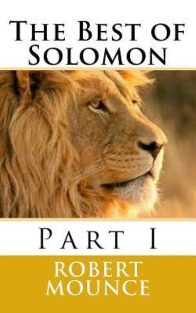 Cover for Robert H Mounce · The Best of Solomon (Paperback Book) (2017)