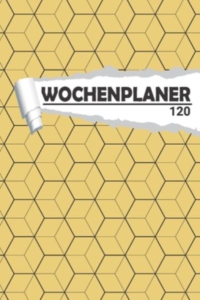 Cover for Aw Media · Wochenplaner Hexagon gelb (Paperback Bog) (2020)