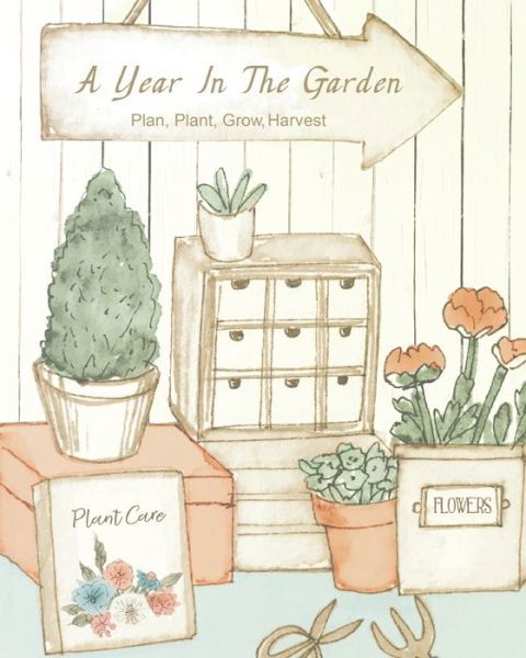 Cover for Peace River Press · A Year In The Garden (Paperback Bog) (2020)