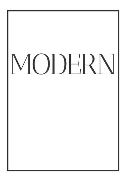 Cover for Contemporary Interior Design · Modern (Paperback Book) (2019)