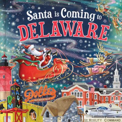 Cover for Steve Smallman · Santa Is Coming to Delaware (Buch) (2024)