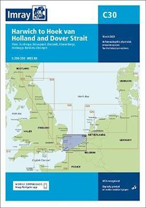 Cover for Imray · Imray Chart C30: Harwich to Hoek van Holland and Dover Strait - C Charts (Kartor) [New edition] (2022)