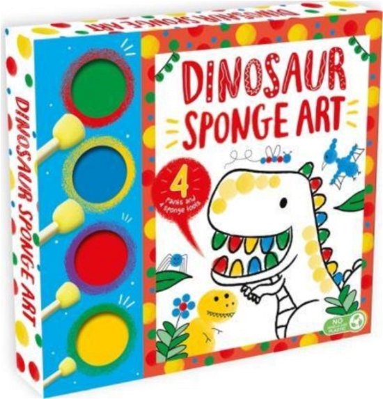 Cover for Igloo Books · Dinosaur Sponge Art - My First Sponge Art Set (Paperback Bog) (2023)