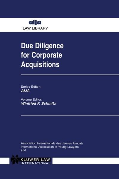 Kluwer Academic Publishers · Due Diligence for Corporate Acquisitions (Gebundenes Buch) (1996)
