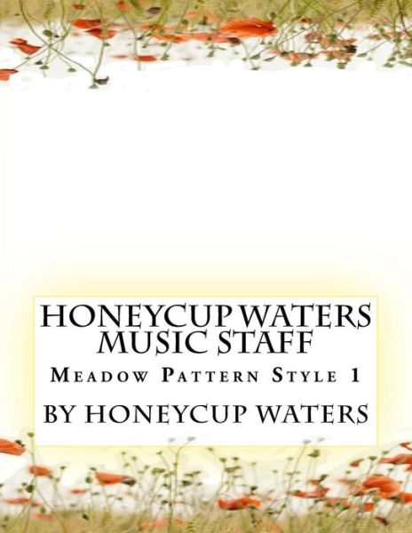 Cover for Honeycup Waters · Honeycup Waters Music Staff (Paperback Book) (2017)