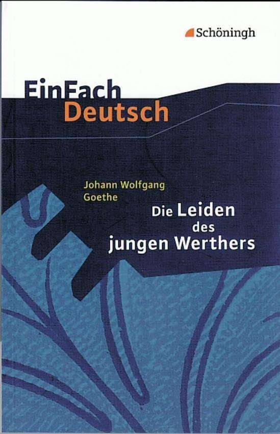 Cover for J W von Goethe · Einfach Deutsch: Die Leiden des jungen Werthers (Paperback Book) (2001)
