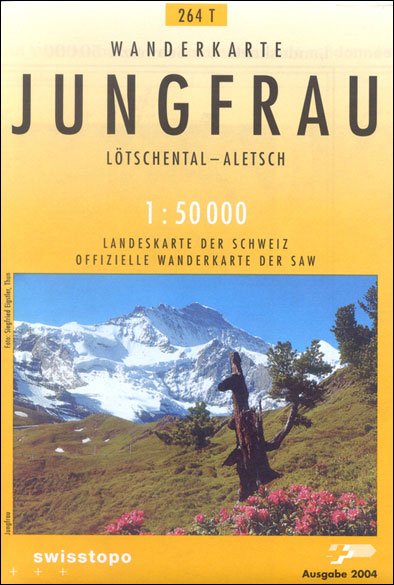 Cover for Collectif · Landeskarten d.Schweiz. Jungfrau (Book) (1998)
