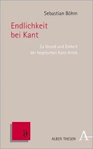 Cover for Böhm · Endlichkeit bei Kant (Book) (2021)