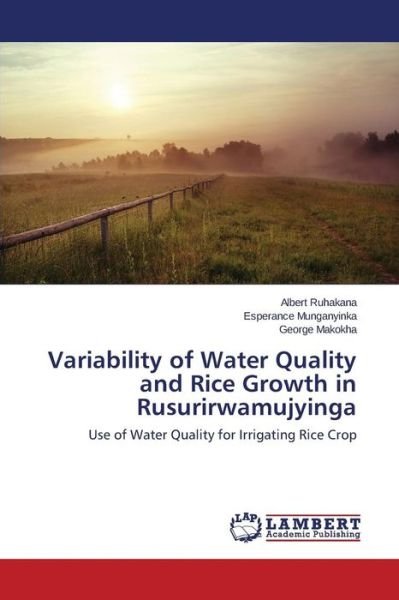 Cover for Ruhakana · Variability of Water Quality a (Bok) (2015)