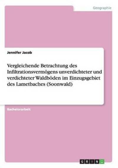 Cover for Jacob · Vergleichende Betrachtung des Inf (Bog)