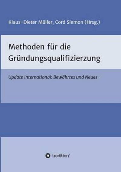 Cover for Siemon · Methoden f.d.Gründungsqualif. (Bok) (2017)