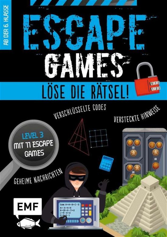 Cover for Durand · Escape Games Level 3 (blau) - Lö (Book)