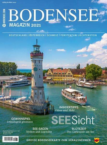 Cover for Thorbecke Jan Verlag · Bodensee Magazin 2021 (Pocketbok) (2022)