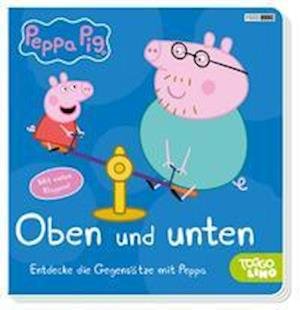 Cover for Panini Verlags GmbH · Peppa Pig: Oben und unten (Tavlebog) (2021)