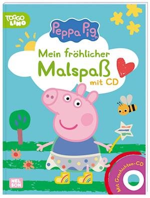 Cover for Peppa: Mein fröhlicher Malspaß mit CD (Book) (2022)