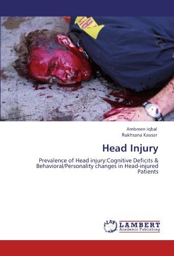 Cover for Rukhsana Kausar · Head Injury: Prevalence of Head Injury:cognitive Deficits &amp; Behavioral / Personality Changes in Head-injured Patients (Pocketbok) (2012)