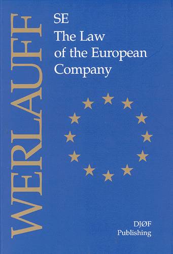 Cover for Erik Werlauff · SE - the Law of the European Company (Paperback Book) [1st edition] (2003)