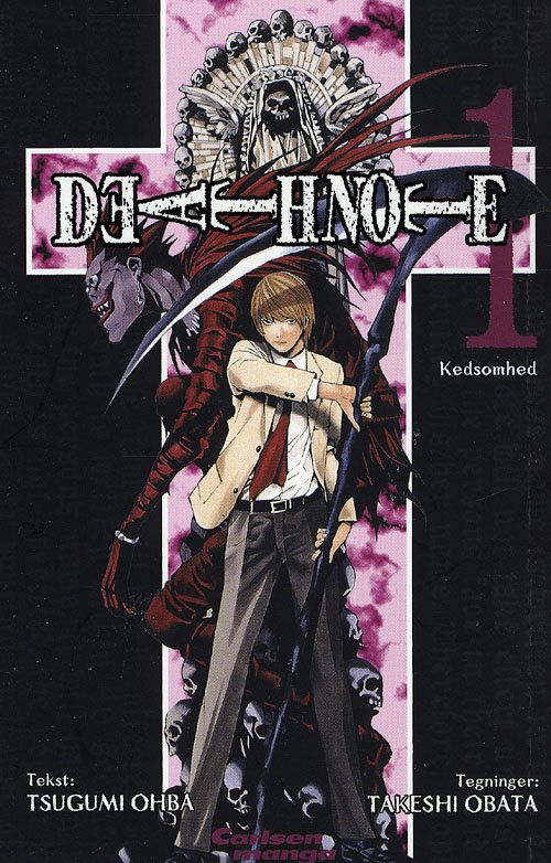 Cover for Tsugumi Ohba · Death note Carlsen manga, 1: Death Note 1: Kedsomhed (Taschenbuch) [1. Ausgabe] (2008)