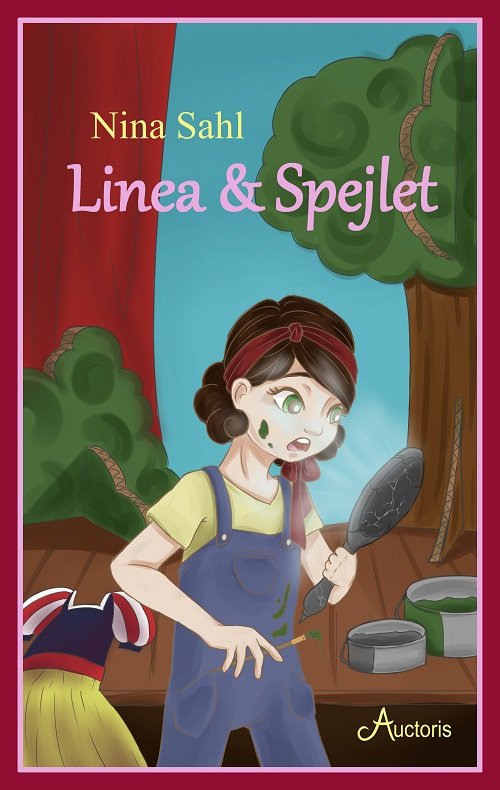 Cover for Nina Sahl · Linea &amp; spejlet (Hardcover Book) [1º edição] (2018)