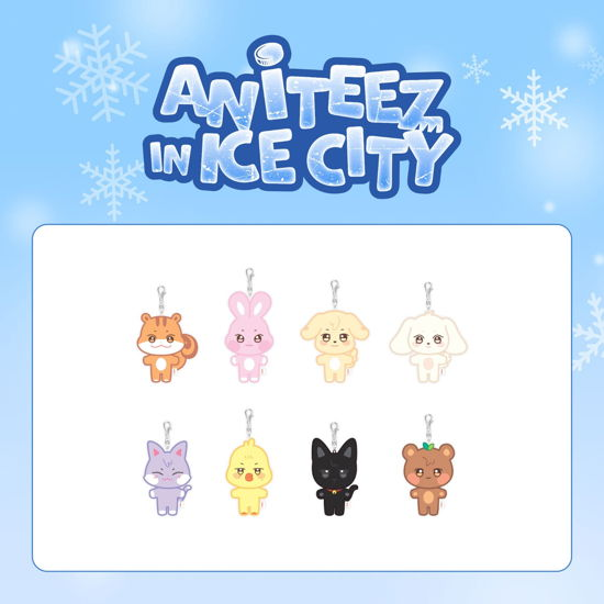 Cover for ATEEZ · Aniteez In Ice City - Plush Keyring (Nøglering) [Plush Keyring edition] [SANdeoki] (2024)