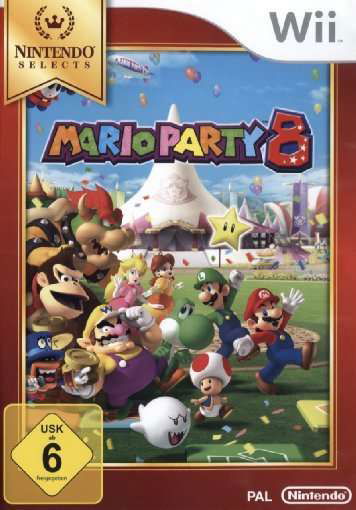 Mario Party 8,Selects,Wii.2134440 -  - Livros -  - 0045496365646 - 