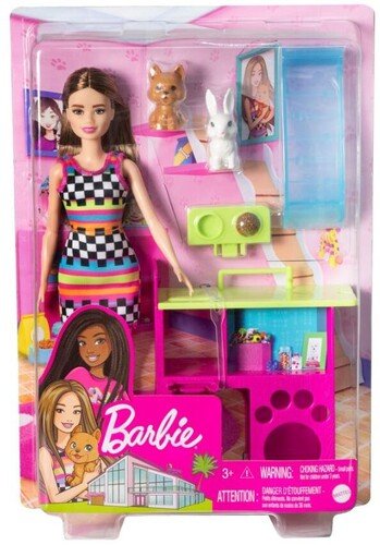 Barbie Doll & Pet Playset - Barbie - Merchandise -  - 0194735052646 - July 21, 2022