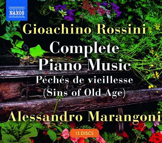 Cover for Alessandro Marangoni · Gioachino Rossini: Complete Piano Music / Peches De Viellesse (CD) (2021)