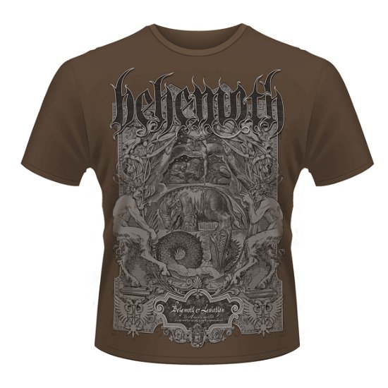 Cover for Behemoth · Leviathan (T-shirt) [size S] [Brown edition] (2014)