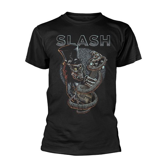 Cover for Slash · Skull Guitar Snake (T-shirt) [size XL] [Black edition] (2020)
