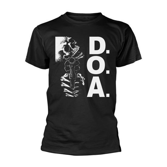 Cover for D.o.a. · Talk Action (T-shirt) [size M] [Black edition] (2018)