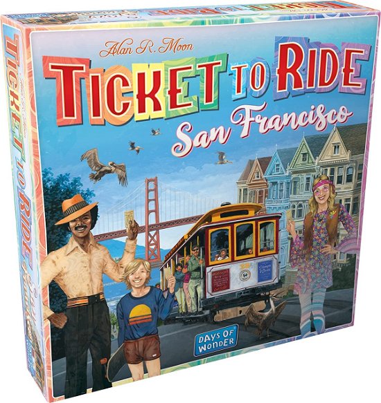 Cover for Ticket To Ride · San Francisco (nordic) (dow720964) (Legetøj)