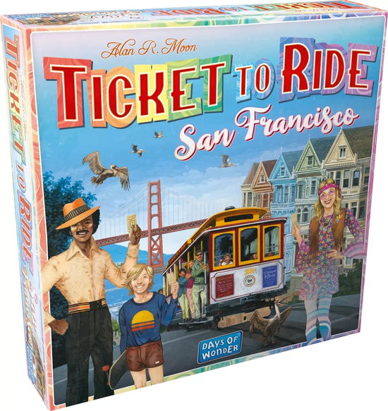 Cover for Ticket To Ride · San Francisco (eng) (dow720164) (Leketøy)