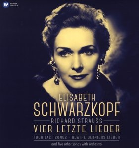 Cover for Schwarzkopf Elisabeth · Vier Letzte Lieder (LP) (2017)