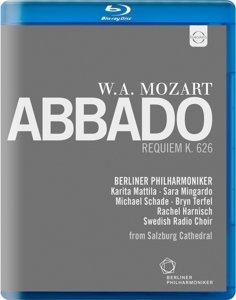 Cover for Claudio Abbado · Berliner Philharmoniker - Mozart Requi (Blu-ray) (2015)