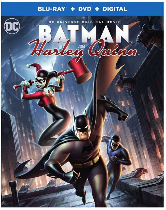 Cover for Dcu: Batman &amp; Harley Quinn (Blu-ray) (2017)