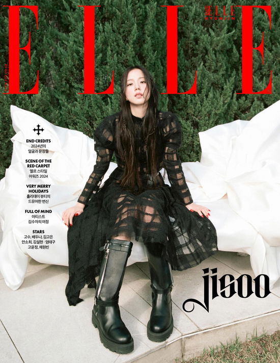 Elle Korea December 2024 - JISOO (BLACKPINK) - Books - ELLE - 2209999987646 - December 8, 2024