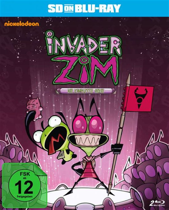 Cover for Invader Zim · Invader Zim-die Komplette Se (Blu-Ray) (2017)