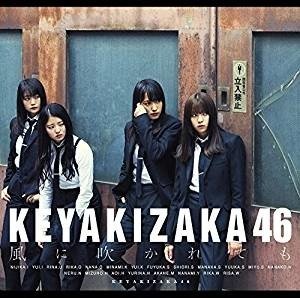 Cover for Keyakizaka46 · Kaze Ni Fukaretemo: Type B (CD) [Japan Import edition] (2017)