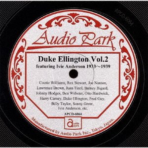 Cover for Duke Ellington · Duke Ellington Vol.2 Featuring Ivie Anderson 1933-1939 (CD) [Japan Import edition] (2013)