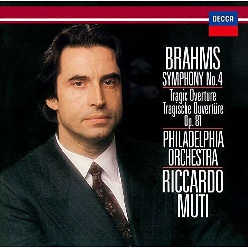 Cover for Riccardo Muti · Brahms: Symphony No. 4. Tragic (CD) (2015)