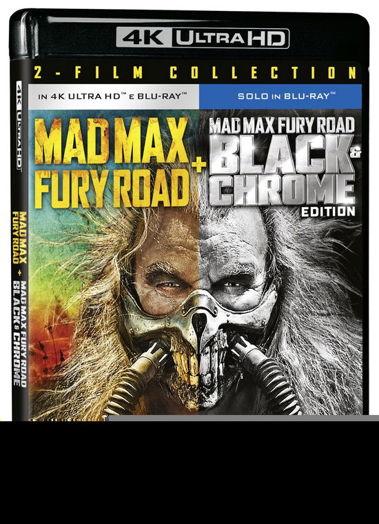 Cover for Mad Max 4 · Fury Road (Black &amp; Chrome Edition) (4K Ultra Hd+Blu-Ray) (4K Ultra HD/BD) [Black &amp; Chrome edition] (2023)