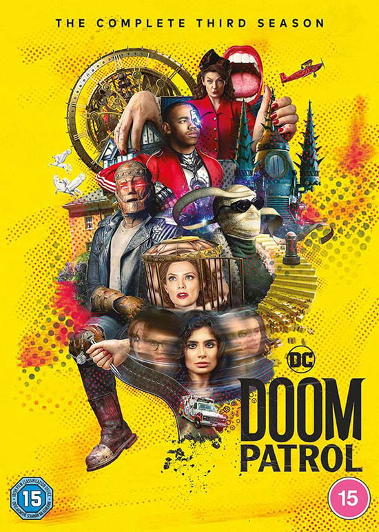 Cover for Doom Patrol S3 DVD · Doom Patrol: Season 3 (DVD) (2022)