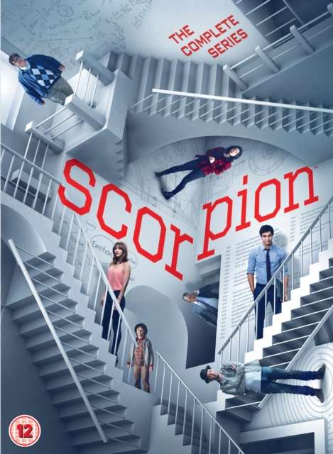 Cover for Scorpion Complete Collection · Scorpion Seasons 1 to 4 Complete Collection (DVD) (2019)