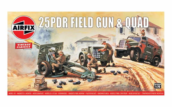 Cover for Airfix · 25pdr Field Gun &amp; Quad Vintage Classics (1:76) (Legetøj)