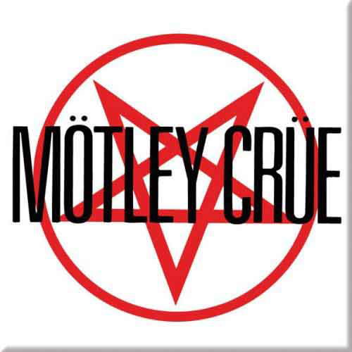 Motley Crue Fridge Magnet: Motley-Gram - Mötley Crüe - Merchandise - Unlicensed - 5055295306646 - 17. oktober 2014