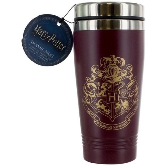 Hogwarts Travel Mug V2 - Paladone - Produtos - Paladone - 5055964716646 - 28 de novembro de 2022