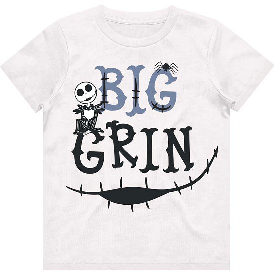 The Nightmare Before Christmas Kids T-Shirt: Big Grin (5-6 Years) - Nightmare Before Christmas - The - Fanituote -  - 5056561037646 - 