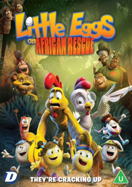 Cover for Little Eggs an African Rescue · Little Eggs - An African Rescue (DVD) (2023)